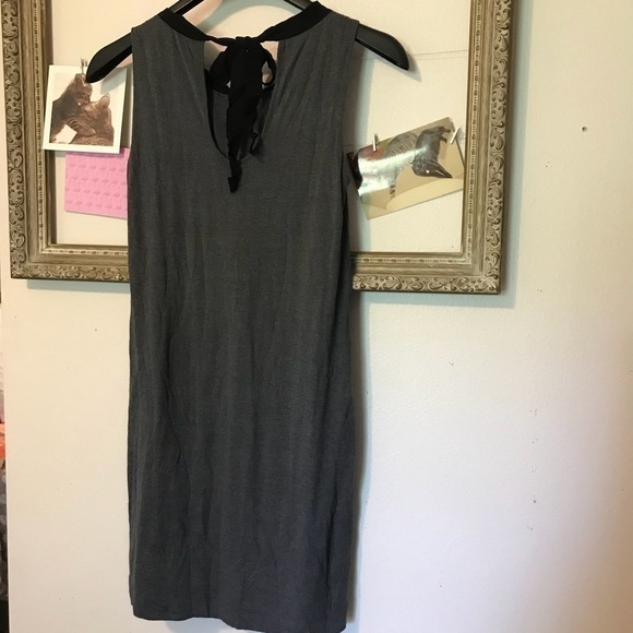 Loft gray knit sleeveless knit dress size small - Picture 5 of 8